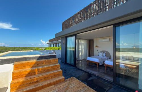 Playa Paraiso Apartment | Near the beach Exclusive PH with private pool coast view Humana