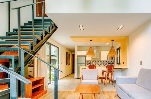 Tulum Condo | NEW Modern Bi-Level Condo Near Beach, Town, Ruins!