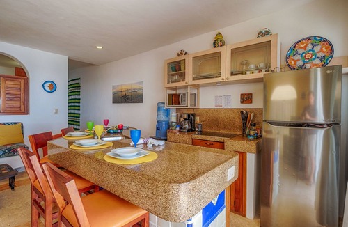 Akumal Condo | OCEAN FRONT! 2 bed/2 bath*GROUND FLOOR* a/c* MAID!