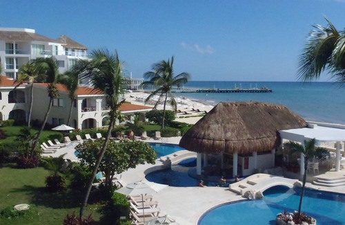 Playacar Fase I Condo | Ocean-Front, 3 Bedroom Penthouse, Family Friendly, Playa, Xaman Ha #7201.