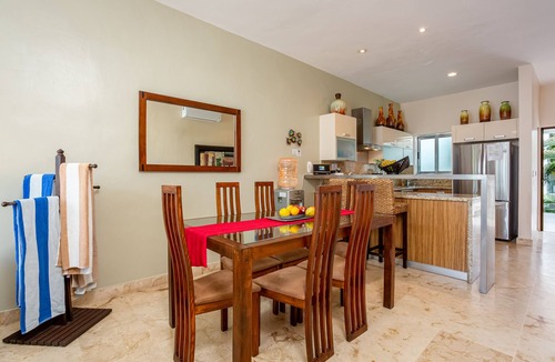 Zazil-ha Condo | Ocean view condo for 6. Private terrace and jacuzzi