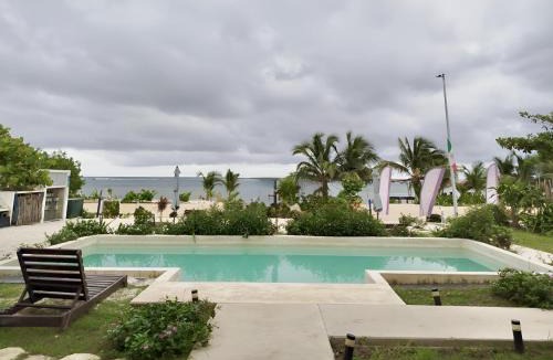 Mahahual Apartment | Oceanfront 2Bed - 2Bath Paradise Mahahual