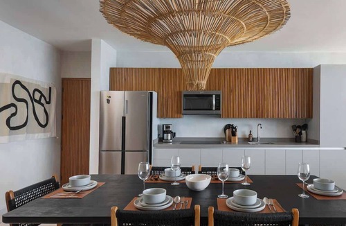 Tulsayab Apartment | Oceanfront Apartment with Private Pool