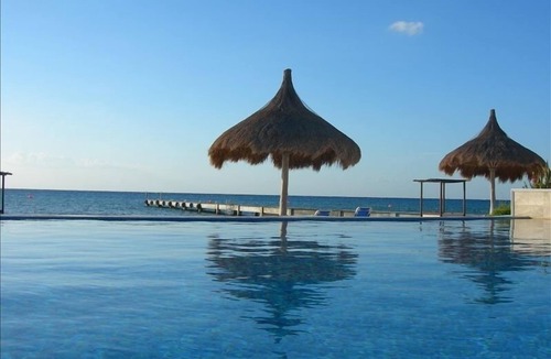 Costa Maya Villa | Oceanfront Beach House, Great Views, Close to Dive Sites!