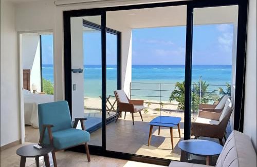 Mahahual Apartment | Oceanfront Bliss at Azul Azul Mahahual