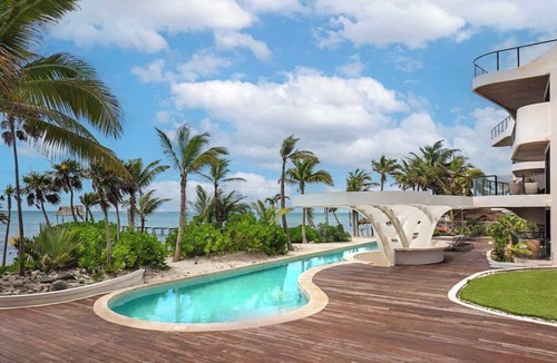 Tulsayab Apartment | Oceanfront PH at Tankah 52 | Private Plunge Pool & Beach Escape