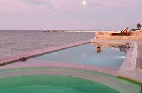 Chuburna Puerto Apartment | On Beach Seaside Sunset Haven 1 Nature & Chill
