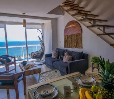 Puerto Juarez Apartment | Pent House amazing View beachfront CANCUN