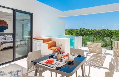 Tulum Apartment | Penthouse Studio Jungle View