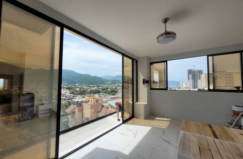 Diaz Ordaz Condo | Penthouse with Mountain to Ocean Views