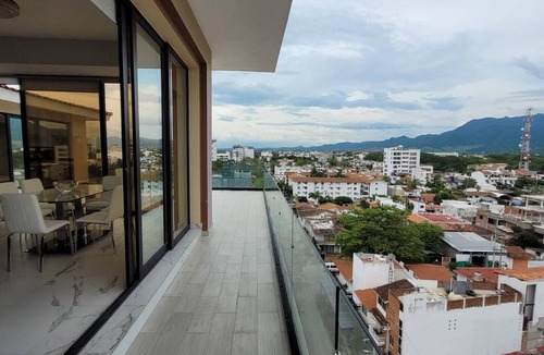 Diaz Ordaz Condo | Penthouse with Mountain to Ocean Views