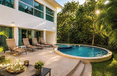 Playacar Villa | Playacar Villa, Private Pool, Patio & Balcony
