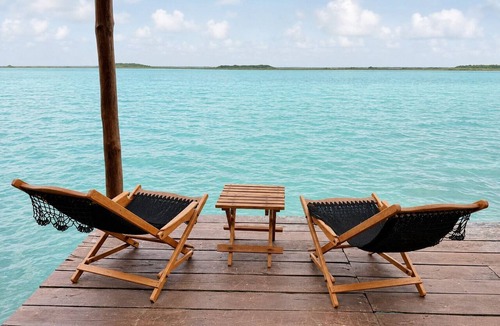 Bacalar House | Private Bacalar Lagoonfront Home 2BR, Dock & AC