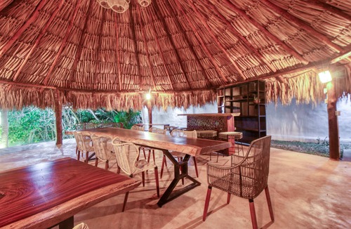 Othon P. Blanco Villa | Private bayfront villa with amazing views, pool, dock, palapa hut & W/D