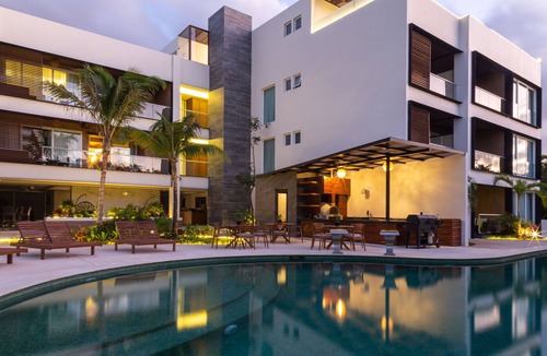 Akumal Apartment | Private Modern Jungle View PH Apartment, in natural, quit, safe location .