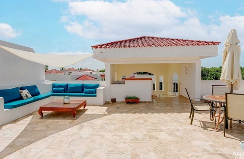 Playacar Condo | Private Rooftop Lounge and Resort like Pool Onsite