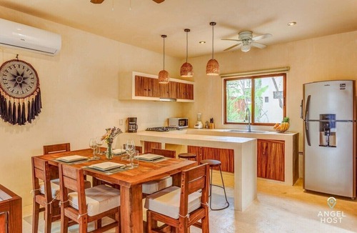 Tulum Villa | Private Rooftop Terrace Pool Lounge | 2 Cenotes Onsite