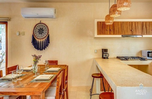 Tulum Villa | Private Rooftop Terrace Pool Lounge | 2 Cenotes Onsite