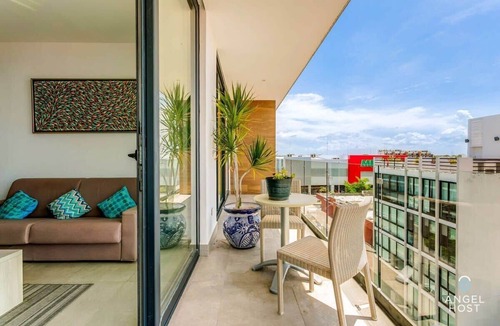 Gonzalo Guerrero Condo | Private Terrace, Pool & BBQ, Near Beach & 5th Ave
