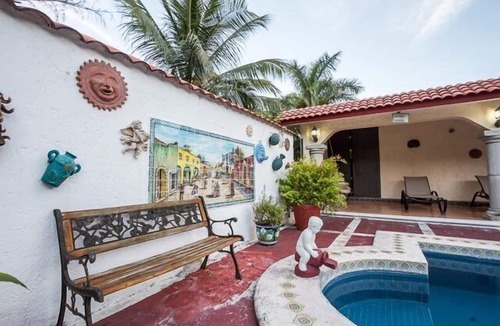 Colonia Centro House | Private Walk-to-All Home, Pool, 4 Blocks to Ocean