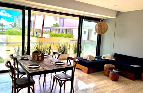 Zona Hotelera Apartment | Puerto Cancun Beautiful Boho 2BD