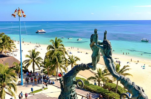 Luis Donaldo Colosio Apartment | Quiet Mornings, King & 2BR Suites, Sleeps 2-8, Kitchen WiFi AC, Beach, 5th Ave, ADO & Ferry 4 Min
