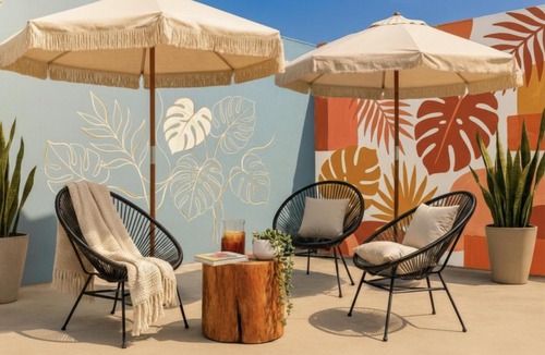Luis Donaldo Colosio Apartment | Quiet Mornings, King & 2BR Suites, Sleeps 2-8, Kitchen WiFi AC, Beach, 5th Ave, ADO & Ferry 4 Min