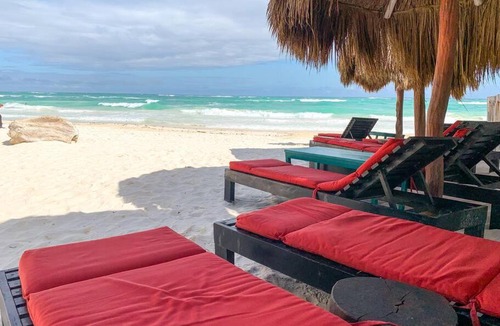 Zona Hotelera Apartment | Relaxing Beach Front Cabin - Cabañita
