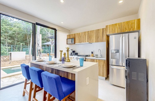 Tulum House | Relaxing resort home with private plunge pool, patio, & on-site gym