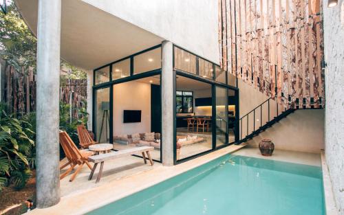 Tulum City Center Villa | Round Luxury Jungle Villa Priv Pool-Concierge 4A