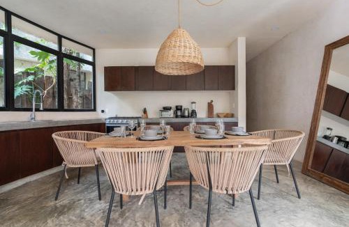 Tulum City Center Villa | Round Luxury Villa Private Pool & Jungle rooftop 2B