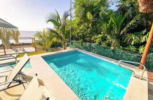 Costa Maya House | Santorini House with ocean access in Cozumel