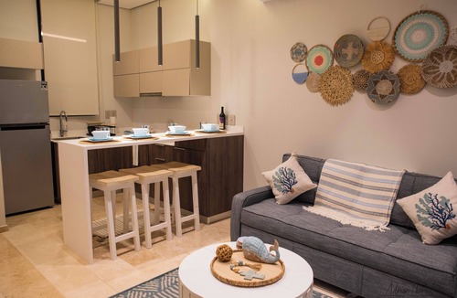 Tulum Apartment | Seascape Tulum Condo, near the beach with a sea-view rooftop and infinity pool