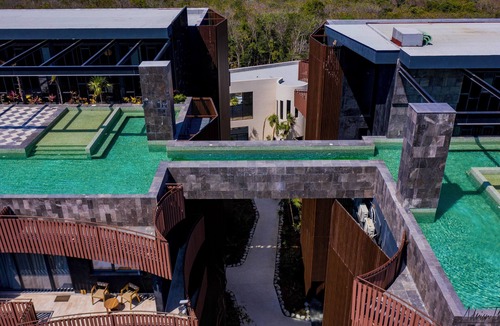 Tulum Apartment | Seascape Tulum Condo, near the beach with a sea-view rooftop and infinity pool