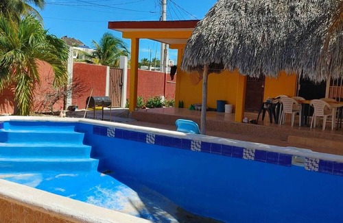 Chuburna Puerto House | Spacious Gated Beach House with a pool. Less than 150 meters from the beach