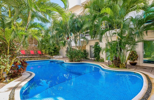 12th Street Apartment | Spacious modern apartment with private balcony, pool access & steps to the beach