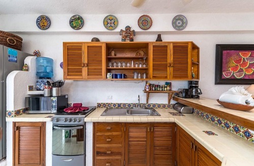 Akumal Condo | Spacious with beautiful upper level views of Half Moon Bay!