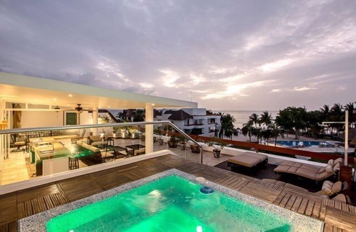 Costa Maya Condo | Spectacular 3 Bedroom Penthouse with a Great Rooftop