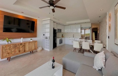 Salinas Apartment | Spectacular ocean view, 2 bedrooms with pool