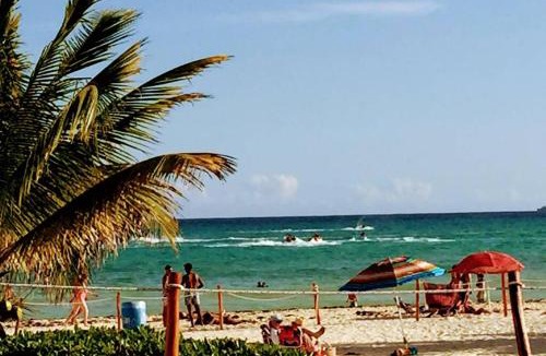 Playacar Beach Villa | Steps to Ocean Huge Beach Villa Private Pool in Exclusive Fase 1 Playacar