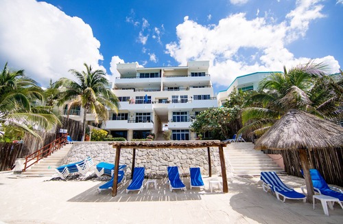 San Miguel Condo | Stunning Decorated Condo Rare Ocean Setting Snorkling paradise No Coast Private