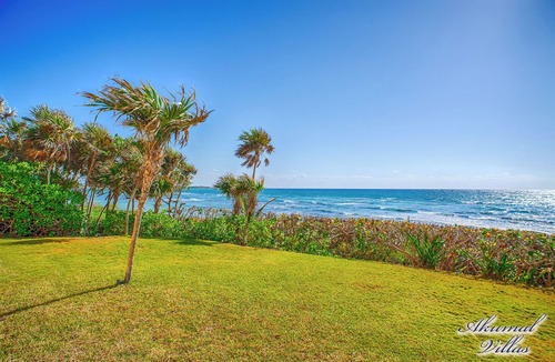 Akumal Villa | Stunning Oceanfront Contemporary villa close to Akumal!