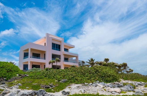 Akumal Villa | Stunning Oceanfront Contemporary villa close to Akumal!