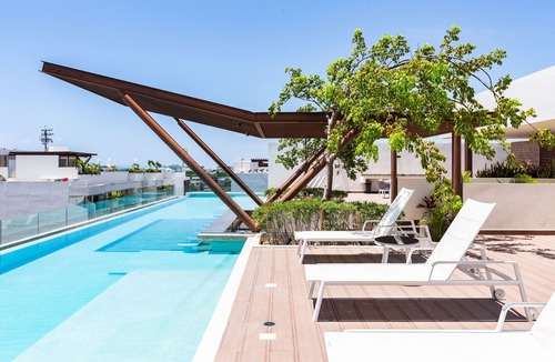 Ejidal Condo | ★ Stylish Condo ★ ✓Private Plunge Pool ✓300Mbps ✓Rooftop
