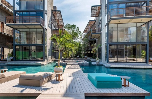 Playa Paraiso Condo | Sublime 1BR w Jungle Patio | Cenote | Gym | CoWork