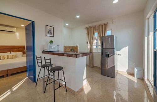 Colonia Meteorologico Apartment | Suites Ha, Suite Iguana, Relájate con el Confort y Disfruta de su Linda Terraza