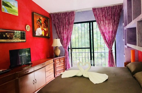 Playacar Bed & Breakfast | Sunrise Double Room in Stunning Villa Playacar Ii