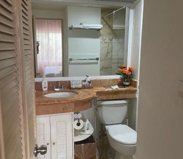 Playacar Fase I Hotel | SUNSET FISHERMEN BEACH & SPA RESORT-Optional All Inclusive- 3 UNITS CHOICE-ROOM - 344A Ocean view with terrace- ROOM 344B No terrace, View from window to park - STUDIO 344C Ocean View Studio for 2- Playacar, Phase 1