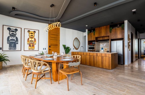 Tulsayab Condo | Surreal coastal apartment with local design, shared pool, hot tub, & dogs ok