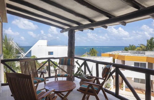 Puerto Morelos Condo | Third floor Penthouse Condo with a view of the Caribben Sea